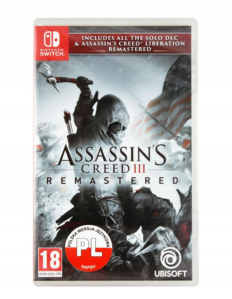 Assassin's Creed III Remastered - Nintendo Switch - PL