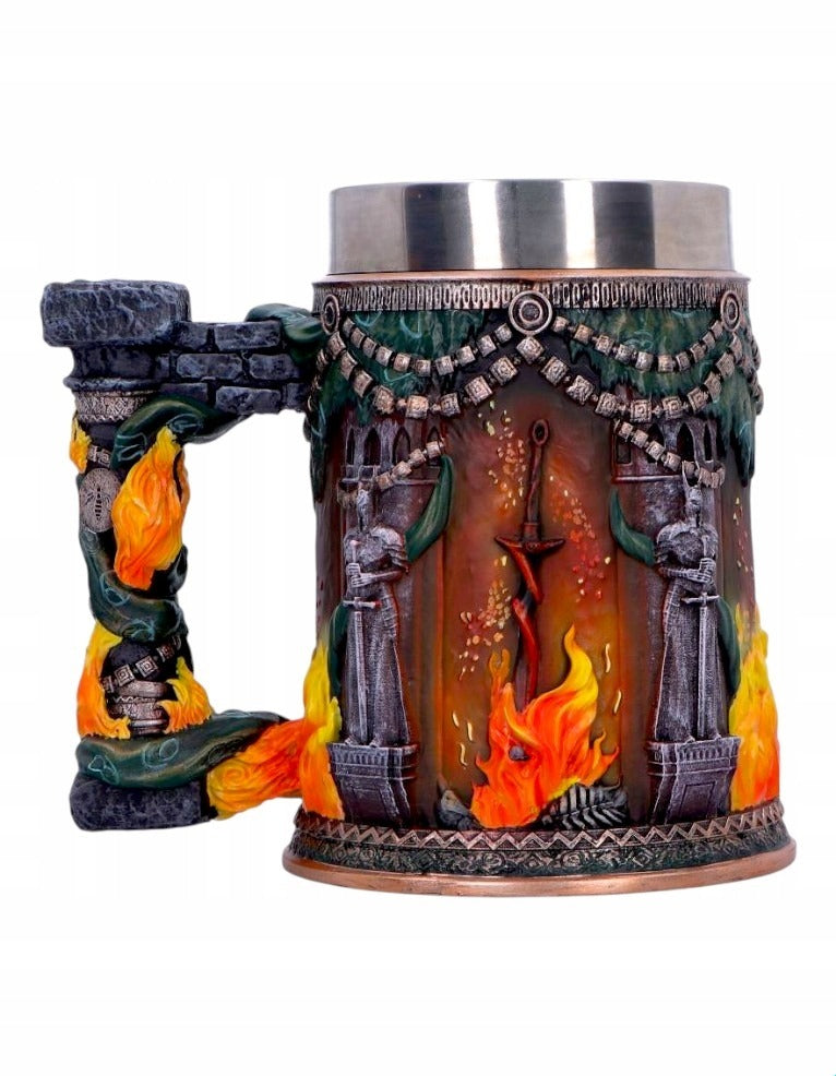 Kufel Dark Souls Gwyn — dekoracja z tyłu