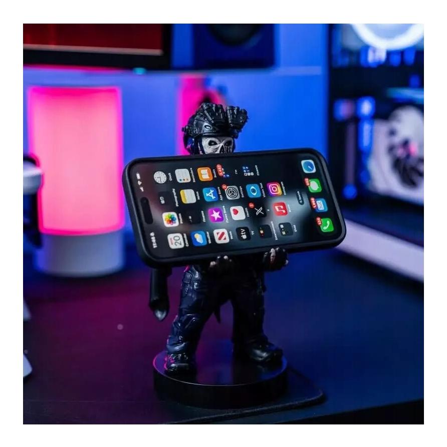 Call of Duty: Warzone Ghost - Zombie - stojak na pad i telefon