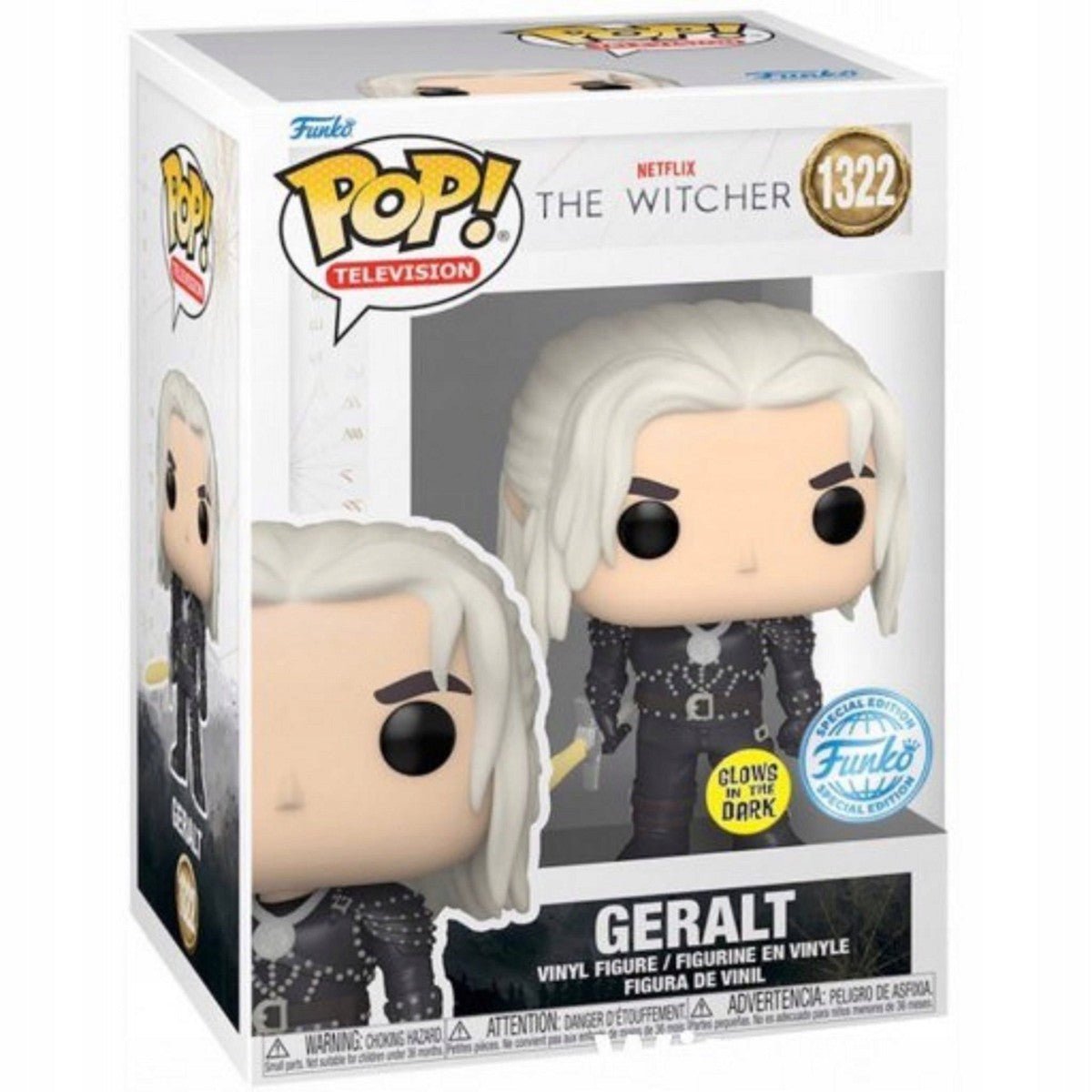 Figurka kolekcjonerska Funko POP! Wiedźmin The Witcher Geralt - 1322