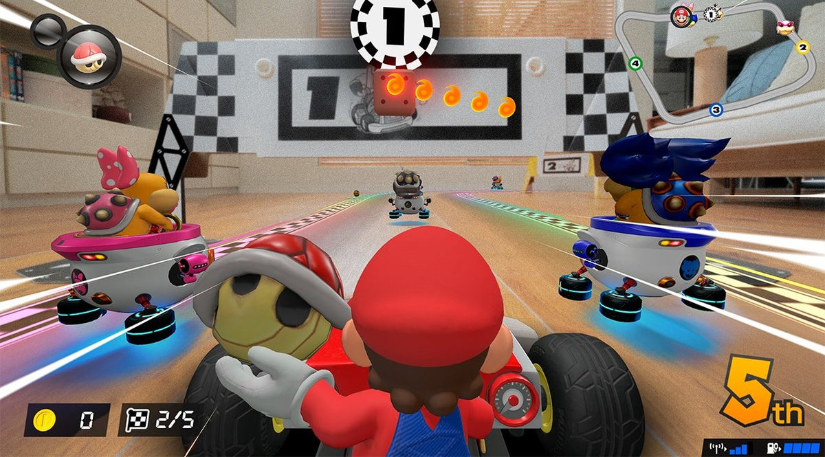Mario Kart Live Home Circuit — zrzut rozgrywki z materiałów producenta, scena 1