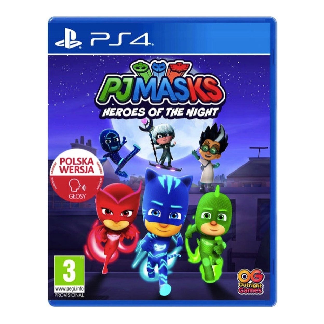 PJ Masks: Bohaterowie Nocy - PS4 - PL