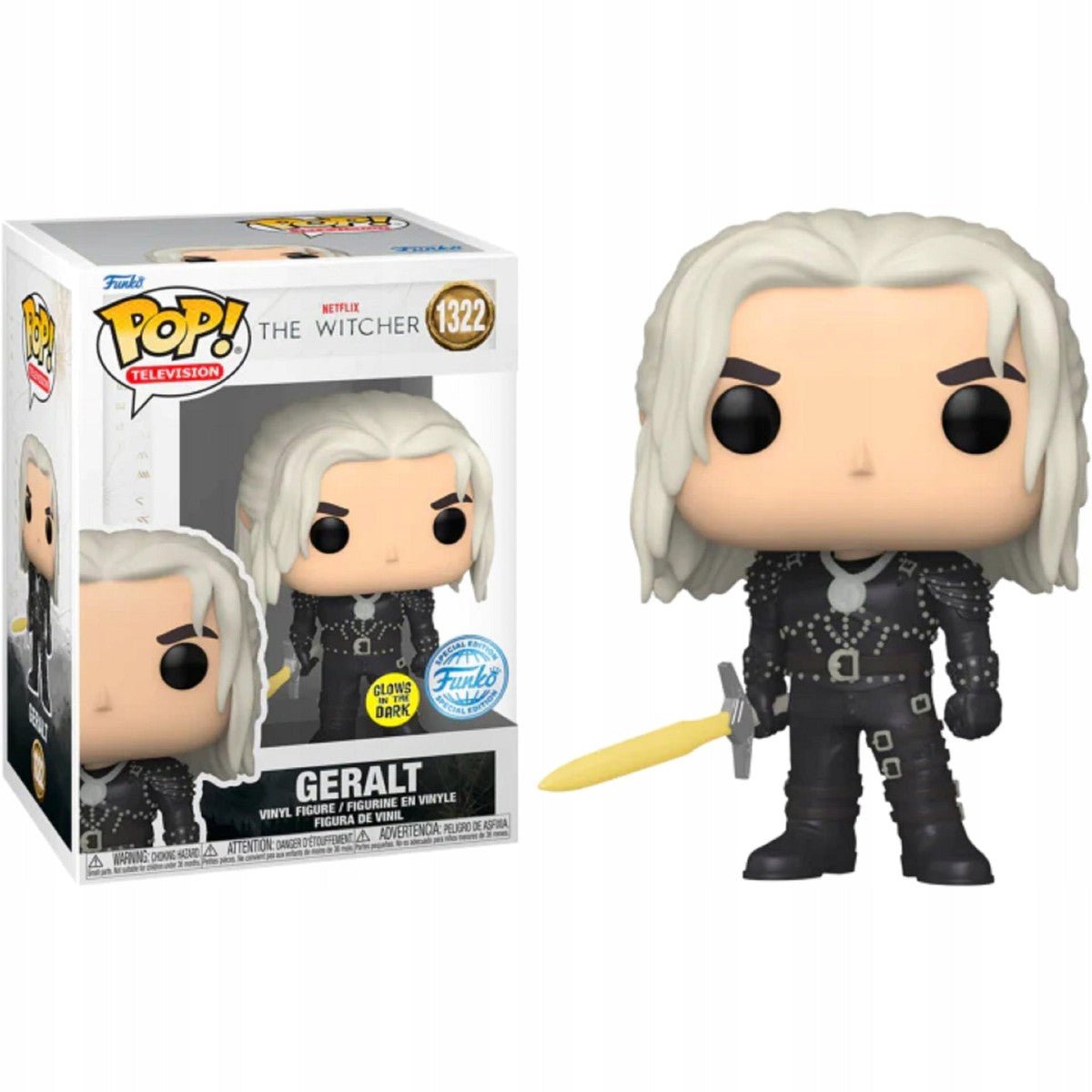 Figurka kolekcjonerska Funko POP! Wiedźmin The Witcher Geralt - 1322