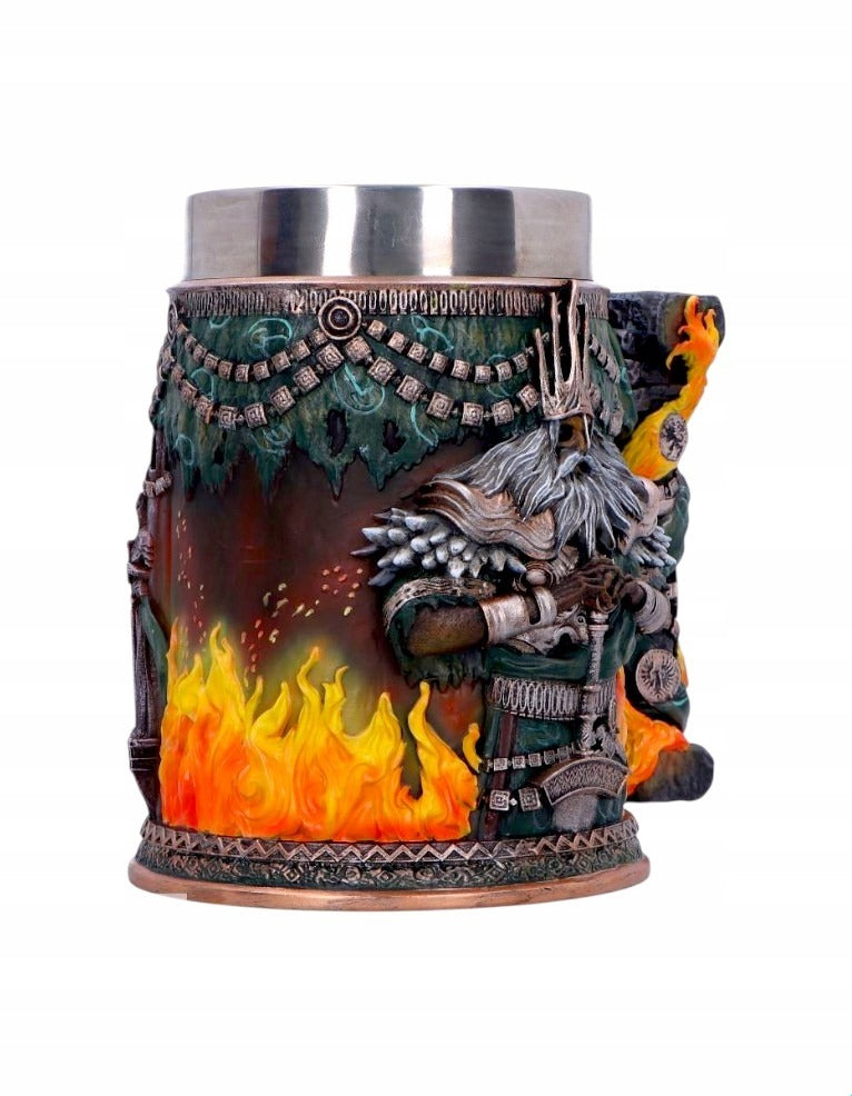 Kufel Dark Souls Gwyn — widok z przodu