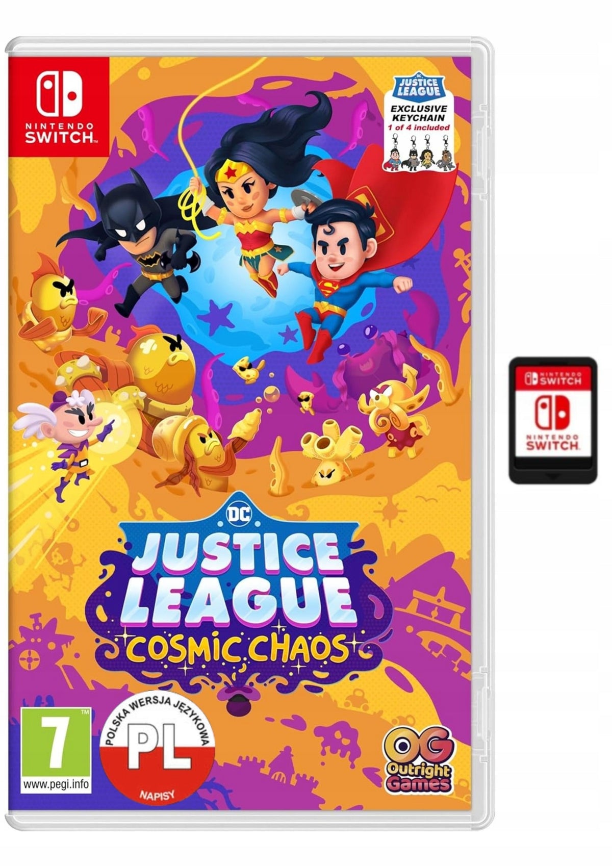 DC Justice League: Cosmic Chaos - Nintendo Switch - Dubbing PL