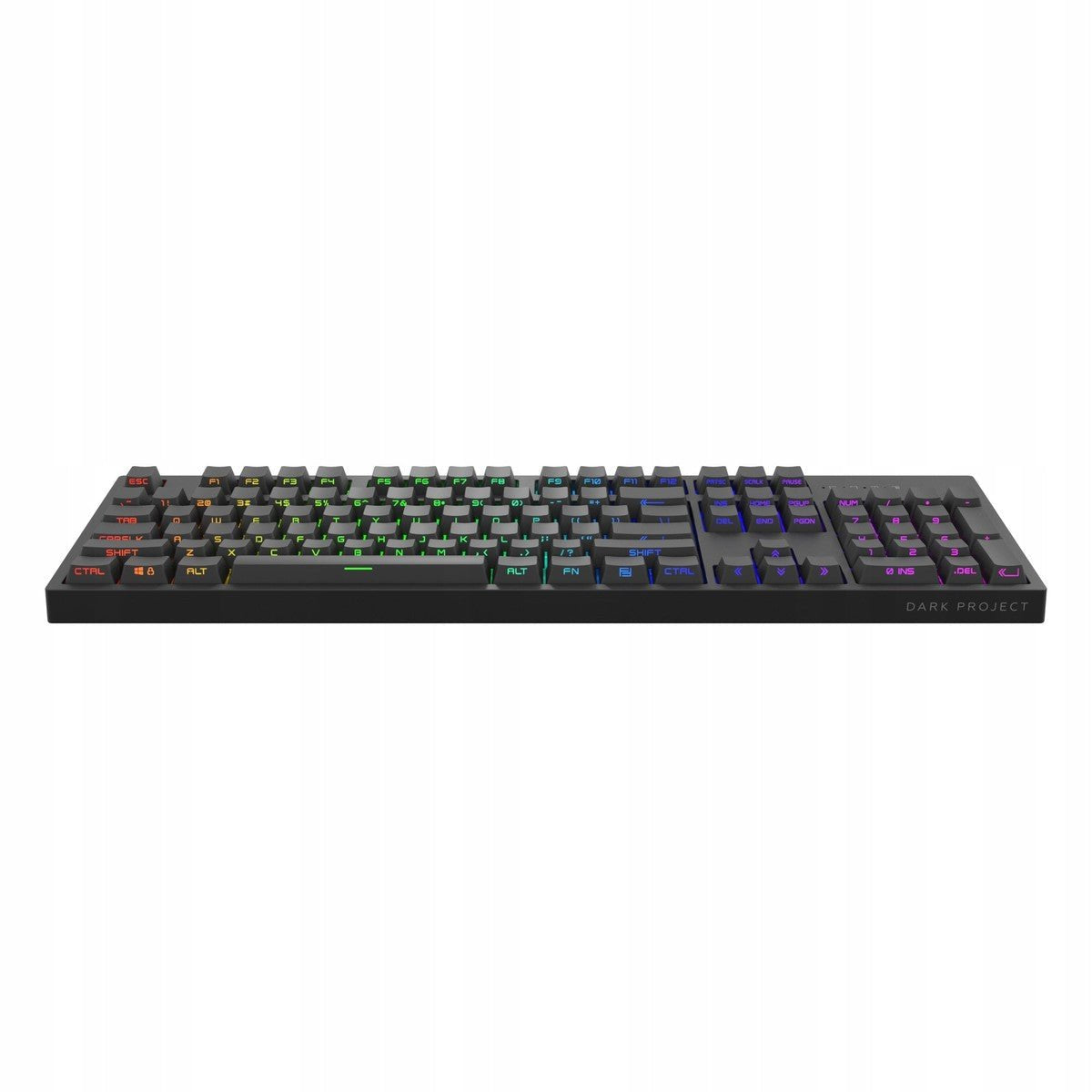 Klawiatura Mechaniczna Dark Project - Pro KD104 ABS Gateron Optical 2.0 Red