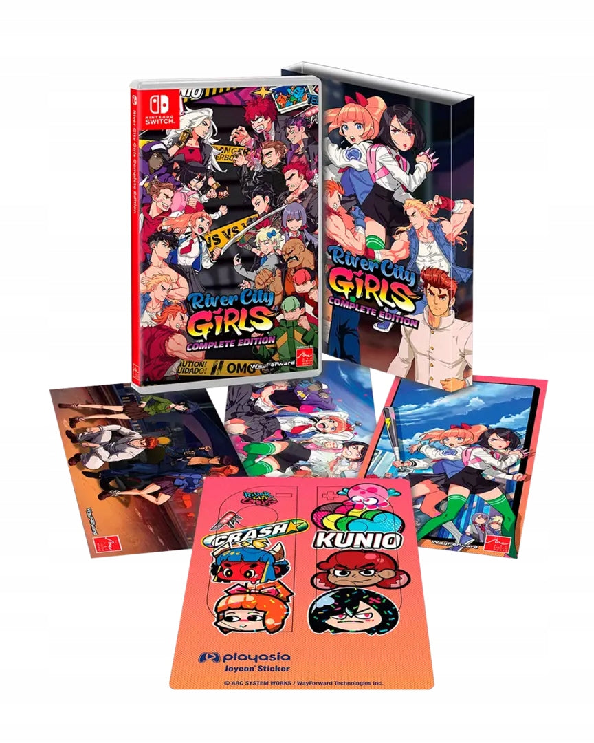 River City Girls Collection Complete First Print Edition - Nintendo Switch
