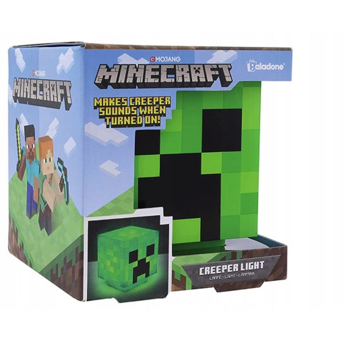 Lampka Minecraft - Creeper