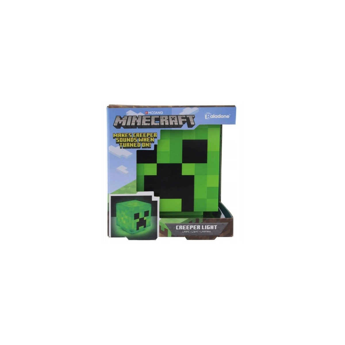 Lampka Minecraft - Creeper