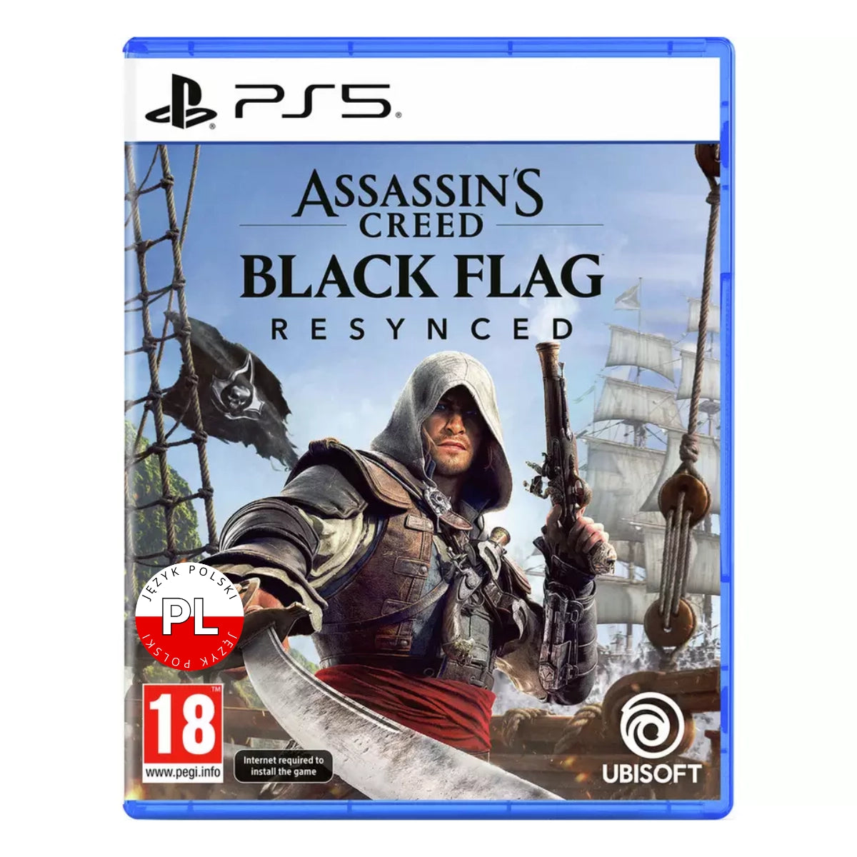 Assassin's Creed Black Flag Resynced - PS5 - Blu-ray - PL
