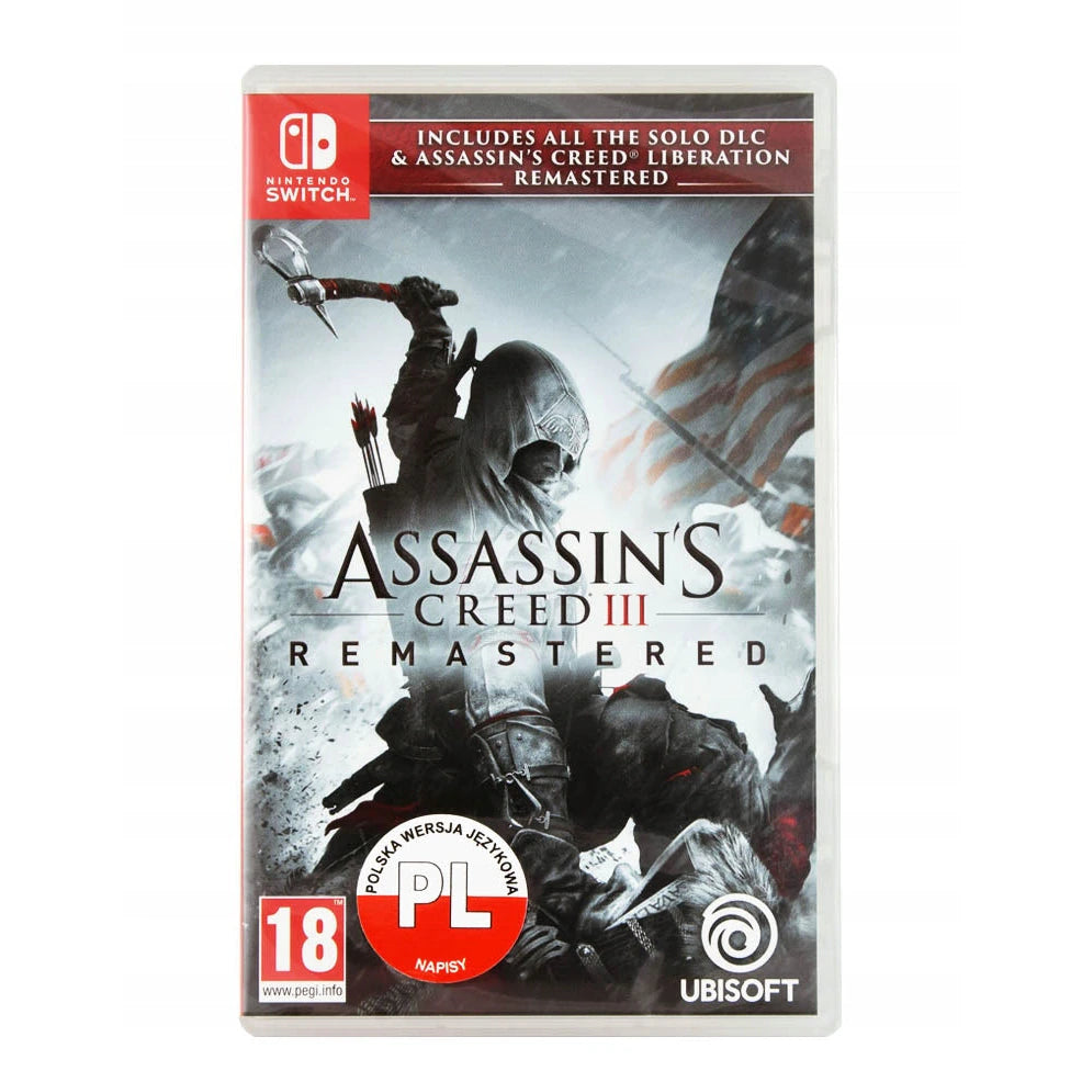 Assassin's Creed III Remastered - Nintendo Switch - PL