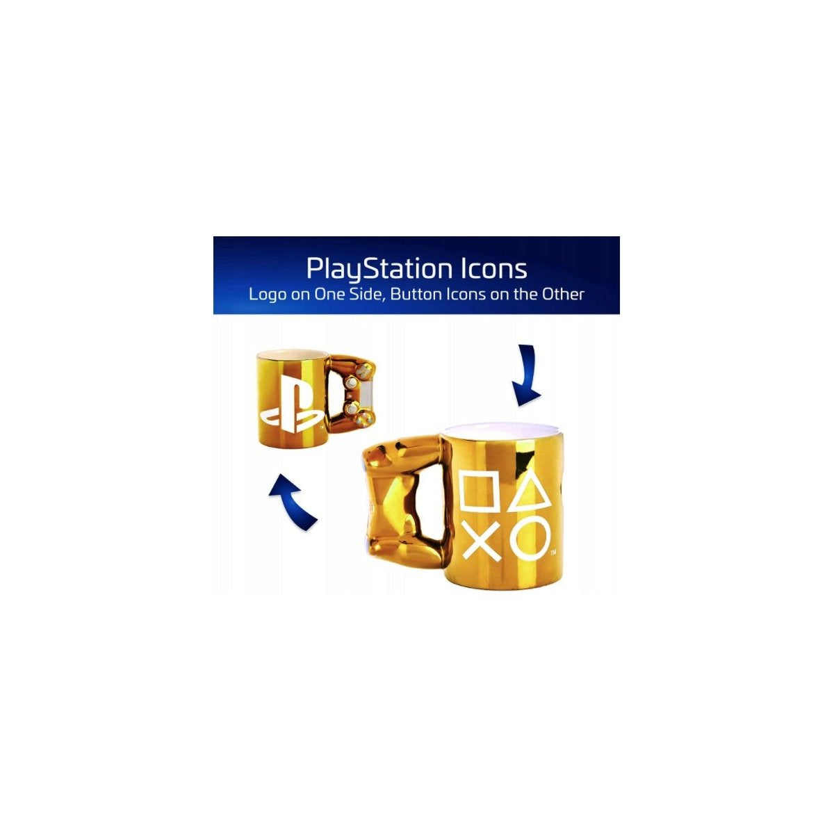 Kubek PlayStation 4 Gold - Limitowana Edycja