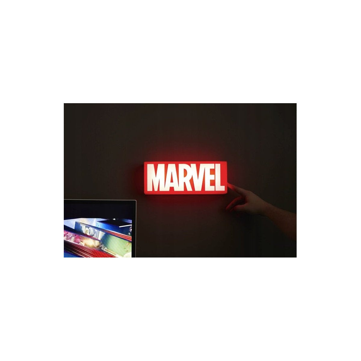 Lampka Logo Marvel
