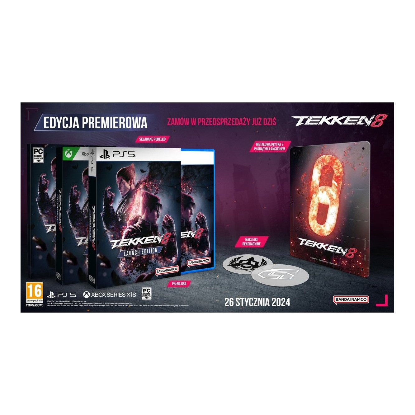 Tekken 8 - PS5 - PL