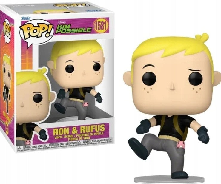 Funko Pop! Ron with Rufus #1581 - Kim Possible