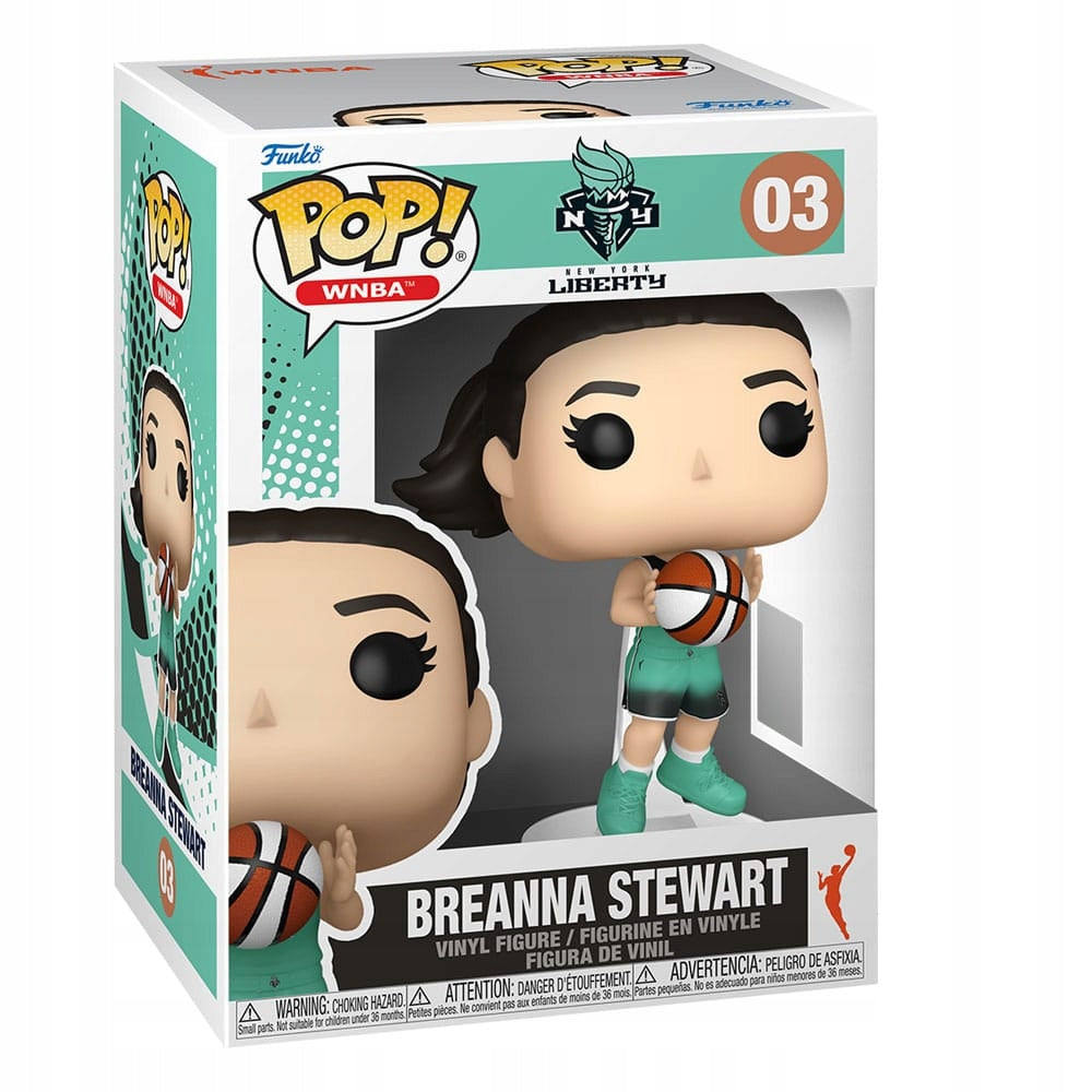 Funko Pop! Breanna Stewart #3 - WNBA New York Liberty