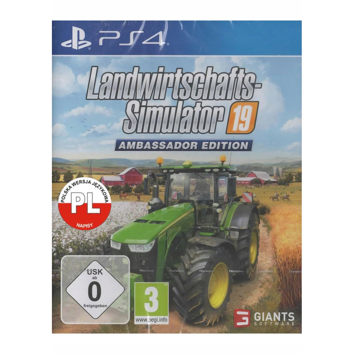 Farming Simulator 19: Ambassador Edition - PS4 - PL