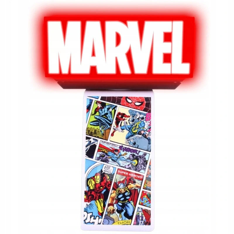 Marvel Light Up Ikon z podświetlonym logo