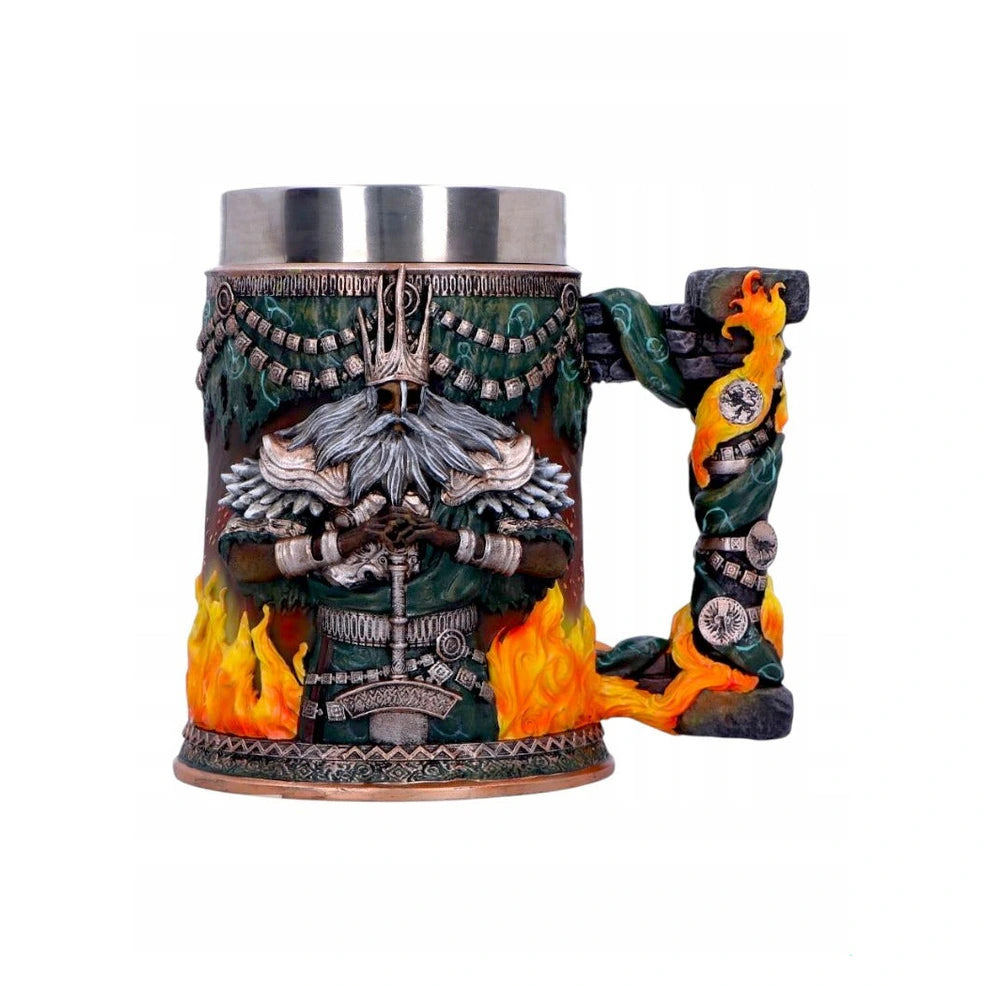 Kufel Dark Souls Gwyn Nemesis Now — postać Gwyna i uchwyt