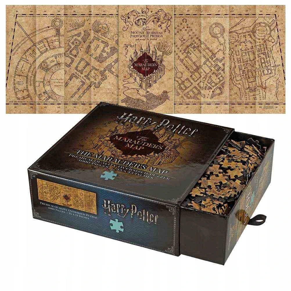 Puzzle Harry Potter: Mapa Huncwotów - 1000 elementów – widok produktu 13