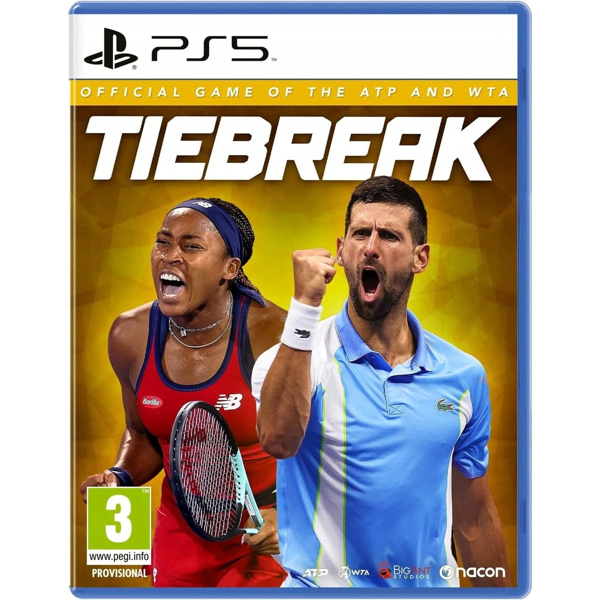 TIEBREAK Ace Edition - PS5 - PL - główne zdjęcie produktu