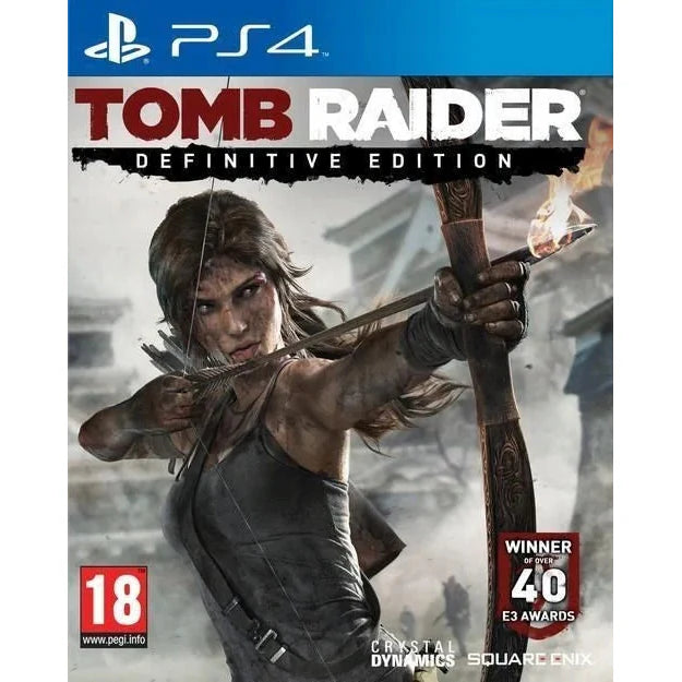 Tomb Raider Definitive Edition PS4 - okładka gry pudełkowej