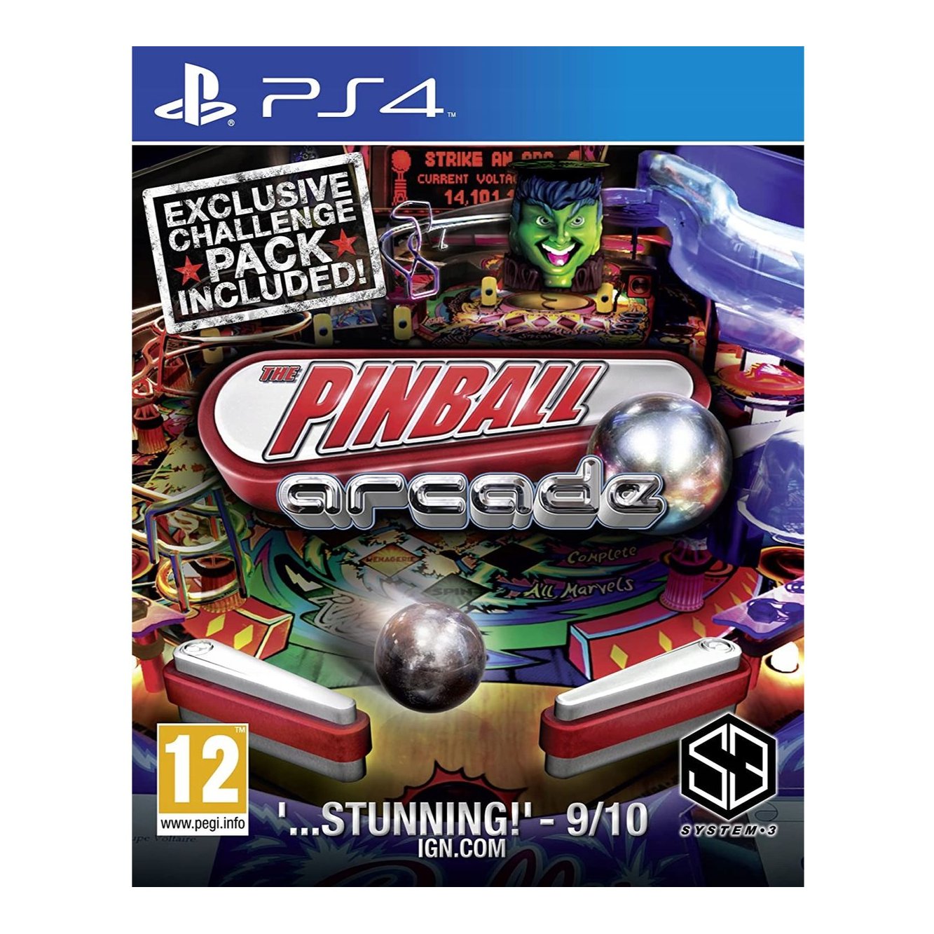 The Pinball Arcade Exclusive Chalenge Pack - PS4