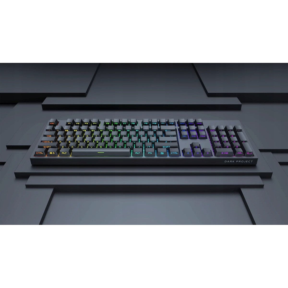 Klawiatura Mechaniczna Dark Project - Pro KD104 ABS Gateron Optical 2.0 Red