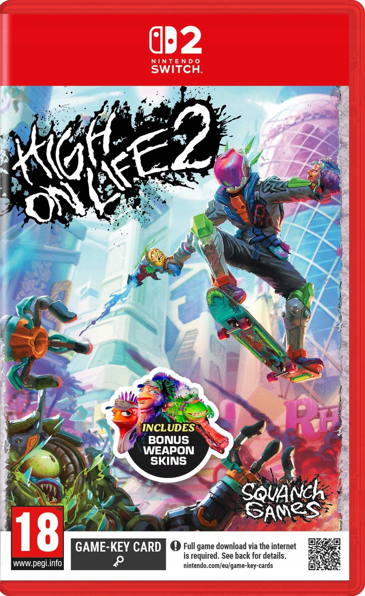 High on Life 2 - Nintendo Switch 2 - Game-Key Card