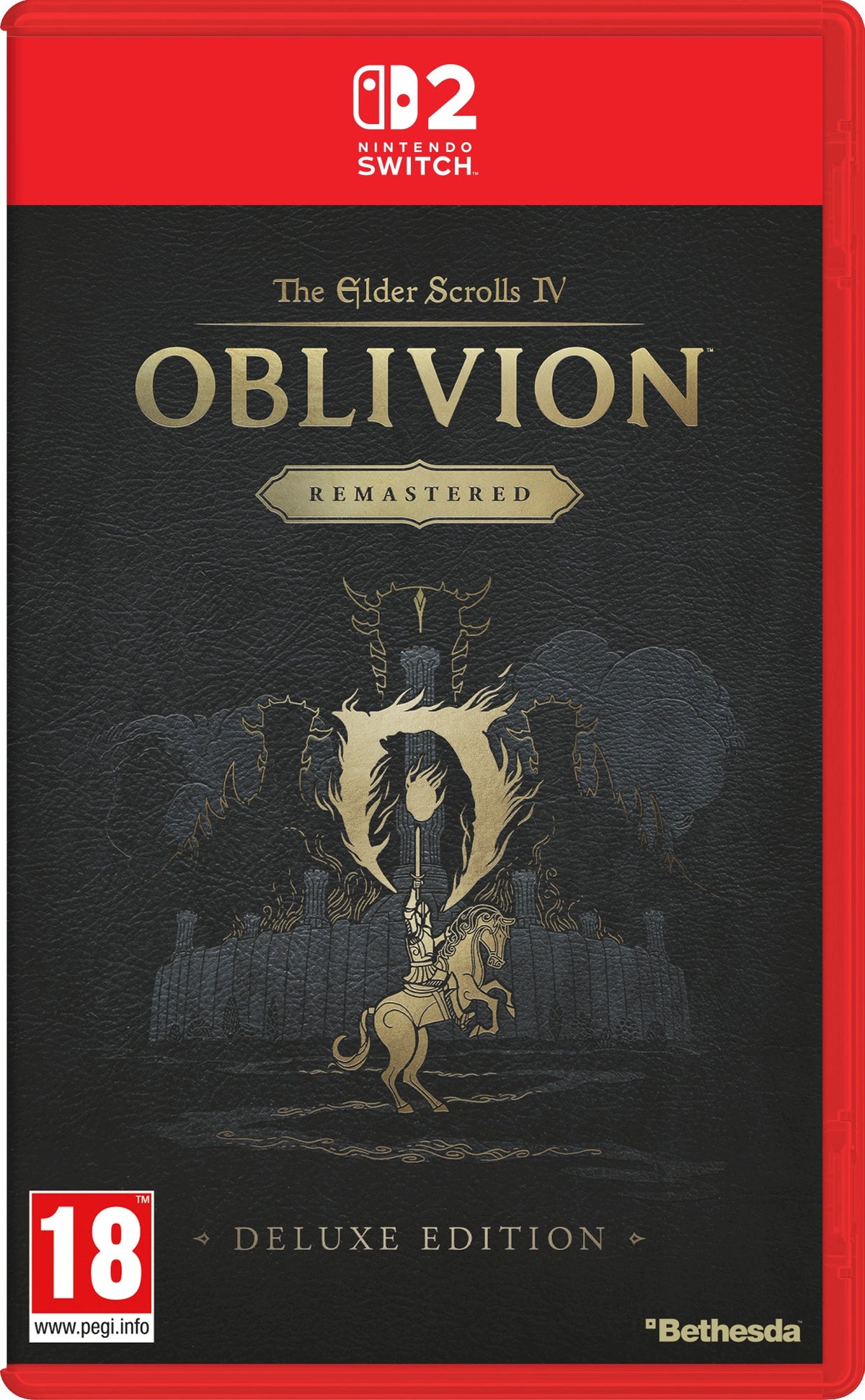 Oblivion Remastered Deluxe Nintendo Switch 2 - widok opakowania 2
