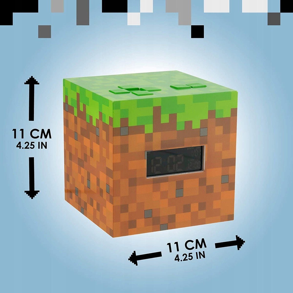 Budzik Minecraft - Grający Zegar