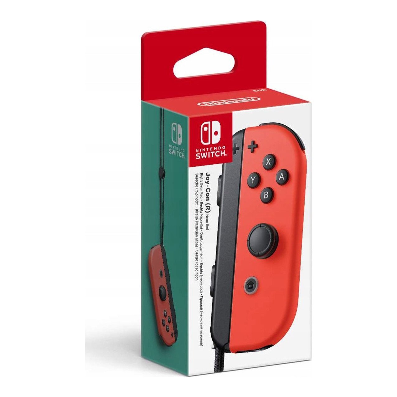 Bezprzewodowy kontroler do Nintendo Switch - czerwony