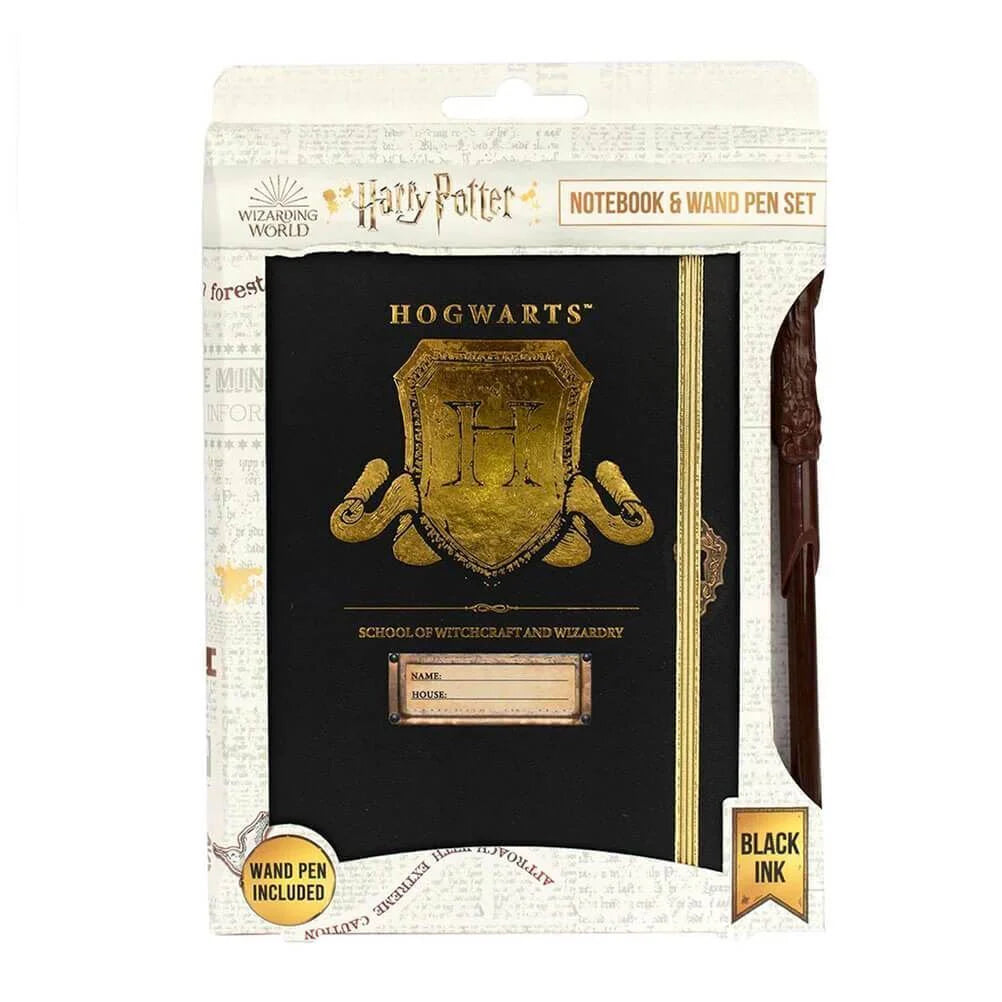 Harry Potter - Zestaw - Notes i Długopis Różdżka