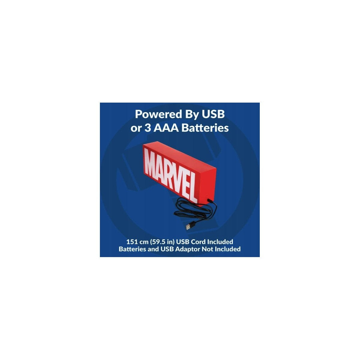 Lampka Logo Marvel