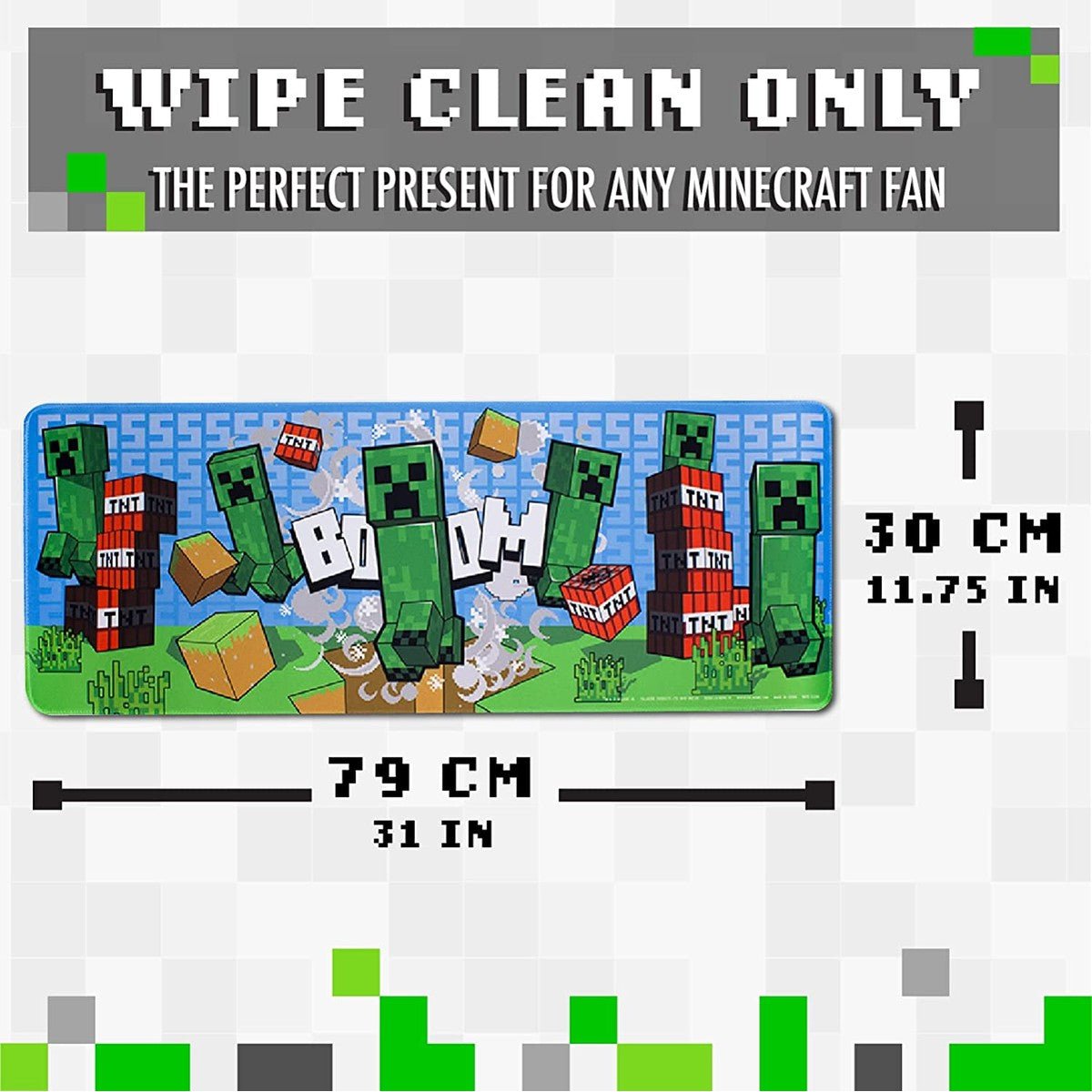 Mata na biurko Minecraft - Creeper