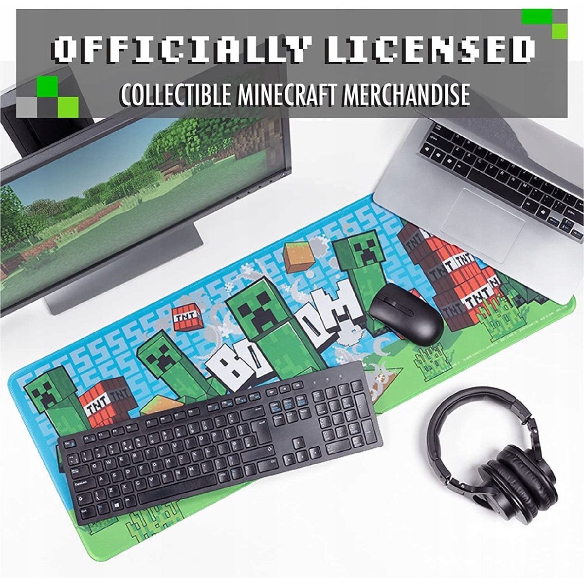 Mata na biurko Minecraft - Creeper