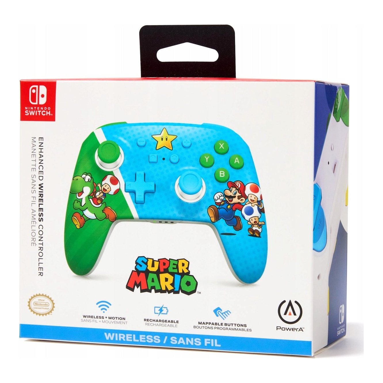 Bezprzewodowy pad Mario Super Star Friends - Nintendo Switch