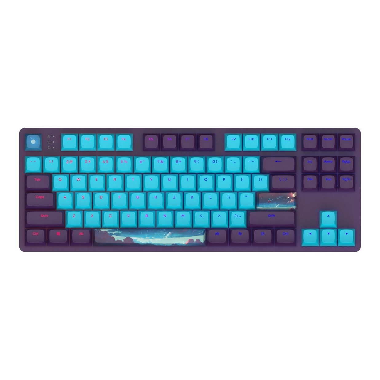 Klawiatura mechaniczna 87 Night Sky