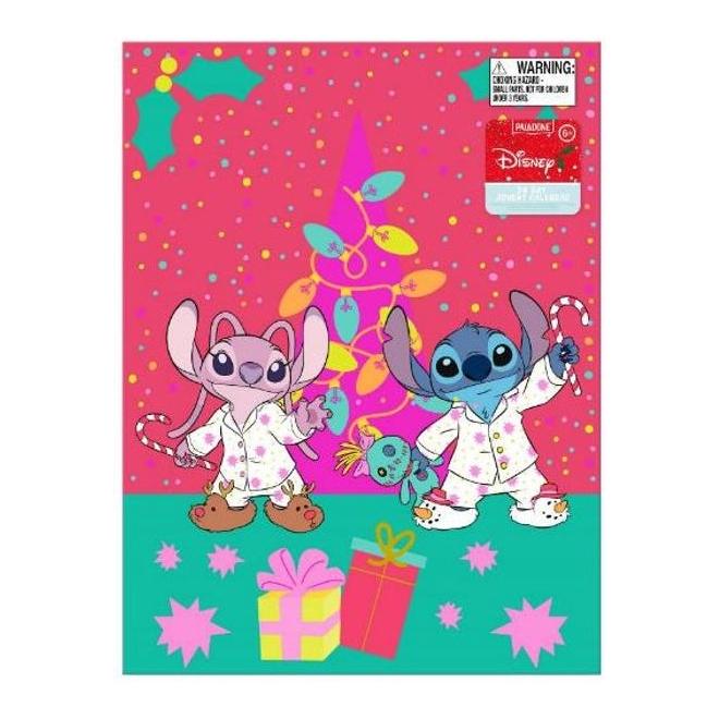 Kalendarz adwentowy z gadżetami Disney: Lilo i Stitch - 24 gadżety