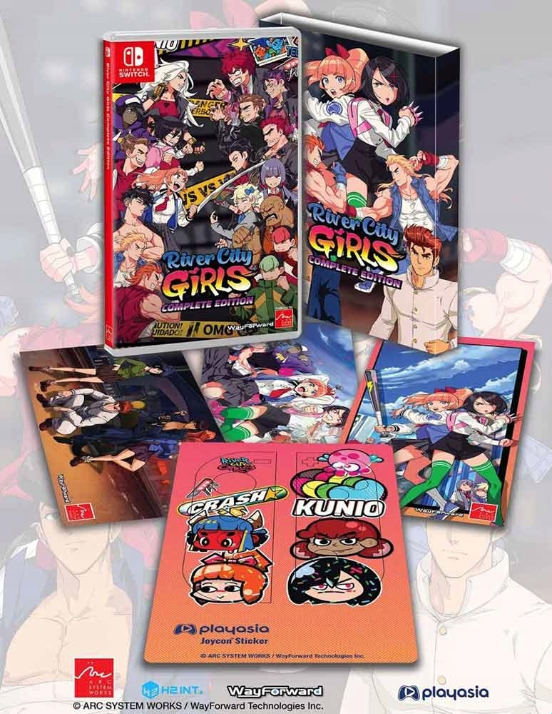 River City Girls Collection Complete First Print Edition - Nintendo Switch