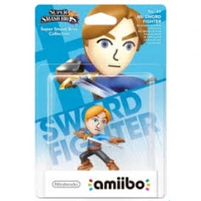 Figurka amiibo Mii Sword Fighter numer 49 z serii Super Smash Bros.