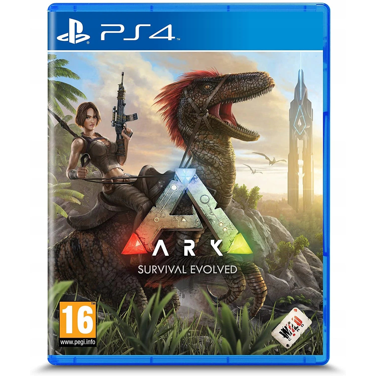 ARK Survival Evolved PS4 - okładka gry pudełkowej PL