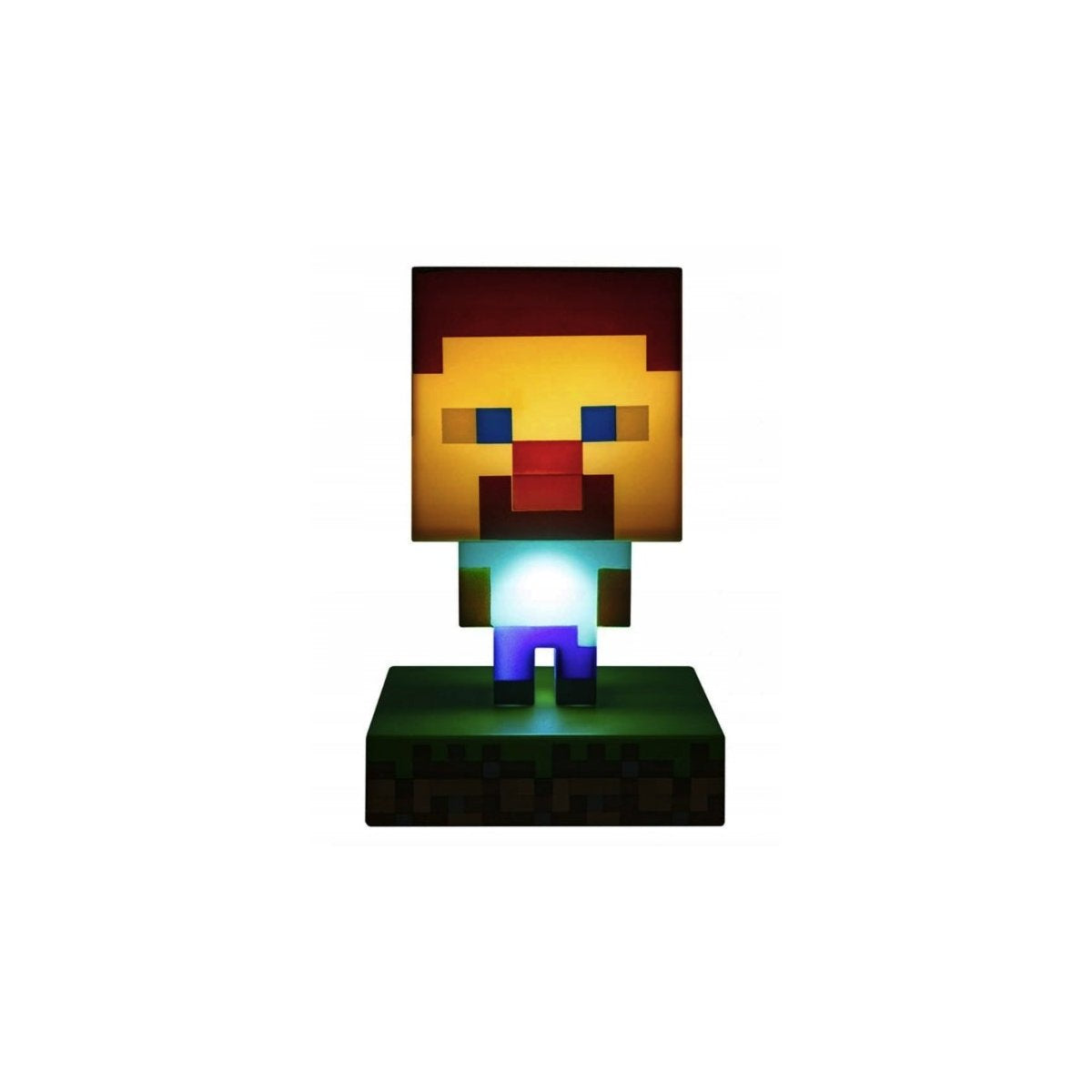 Lampka Minecraft - Steve 3D