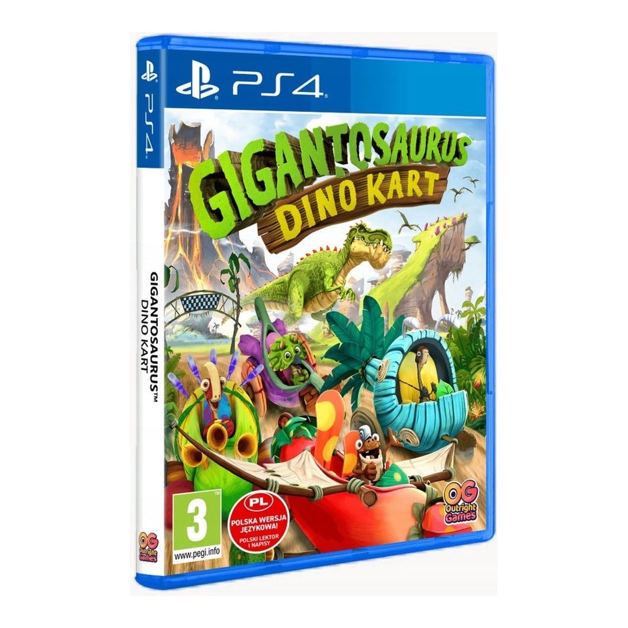 Gigantosaurus Gigantozaur Dino Kart - PS4 - PL