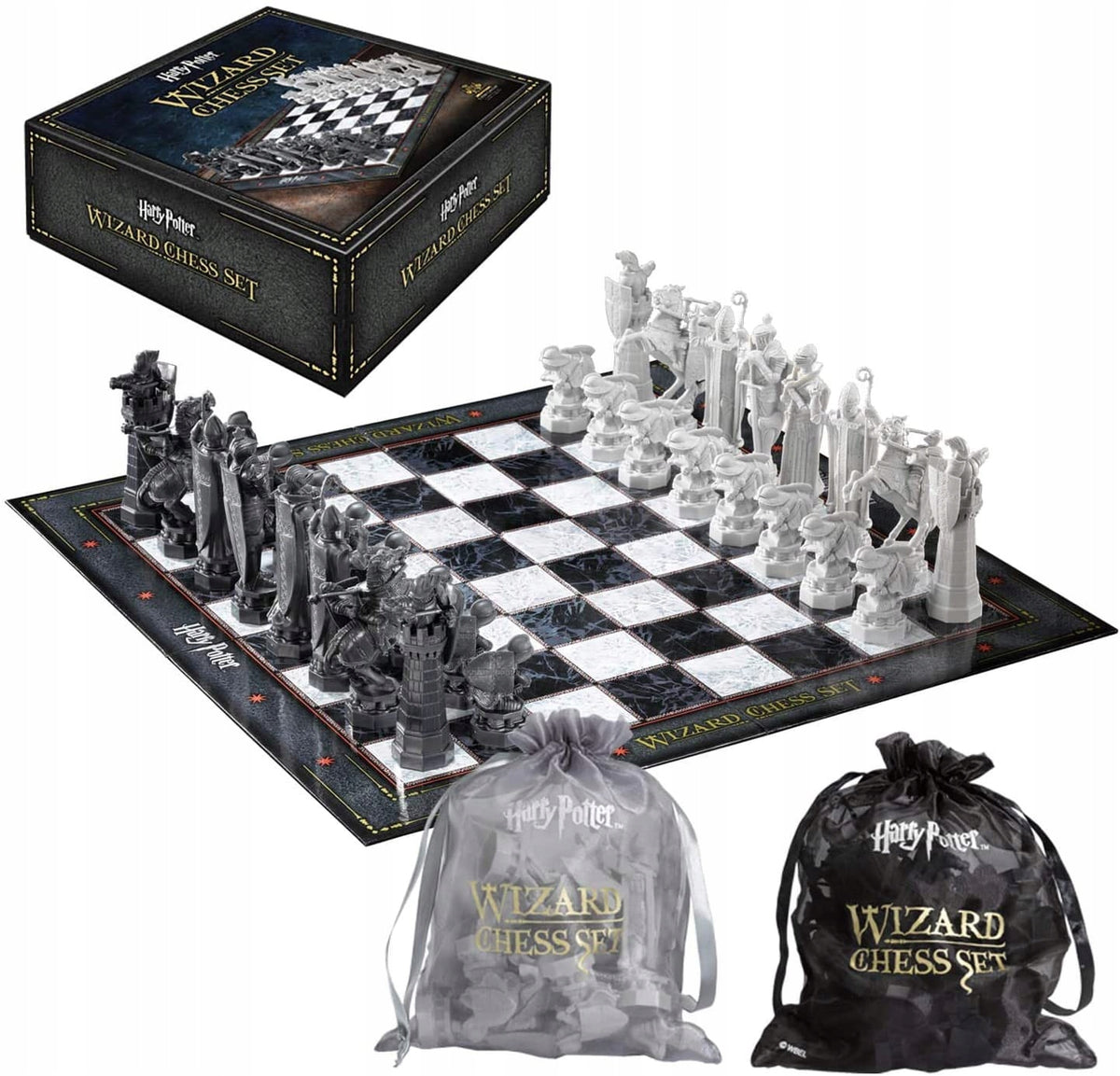Szachy Harry Potter Wizard Chess Set – The Noble Collection