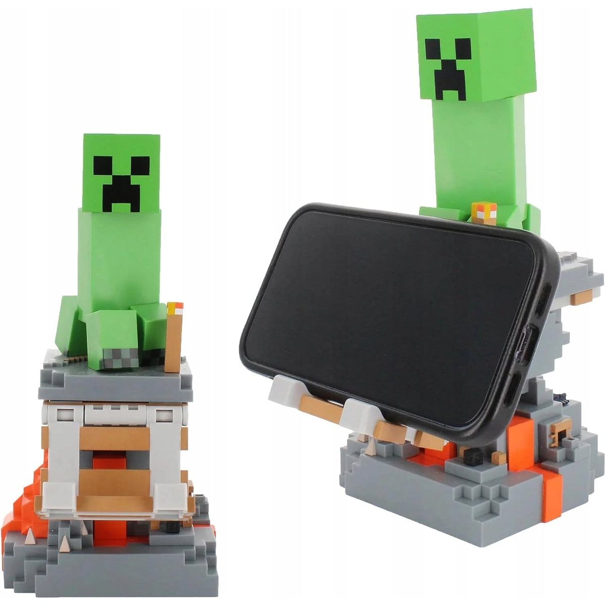 Cable Guys Minecraft Creeper podtrzymujący telefon