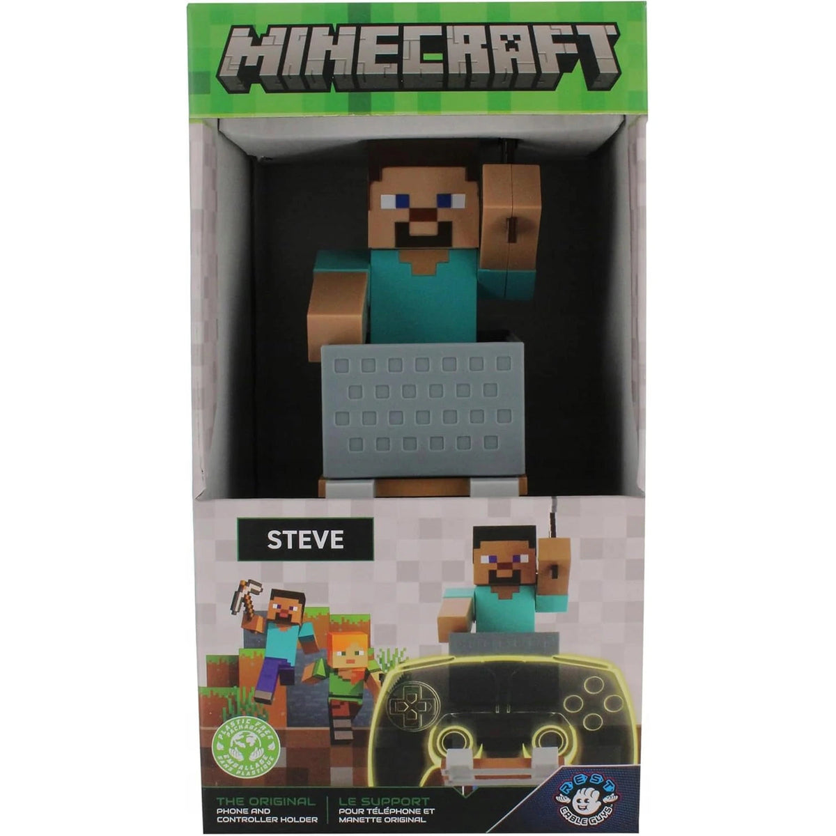 Cable Guys Minecraft Steve – opakowanie