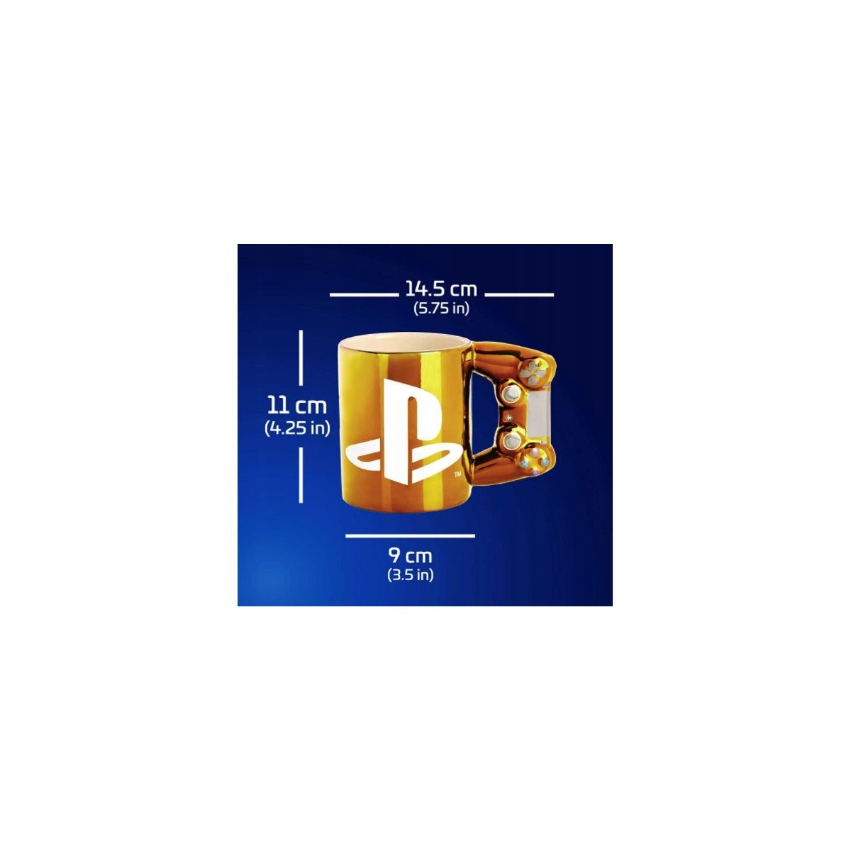 Kubek PlayStation 4 Gold - Limitowana Edycja