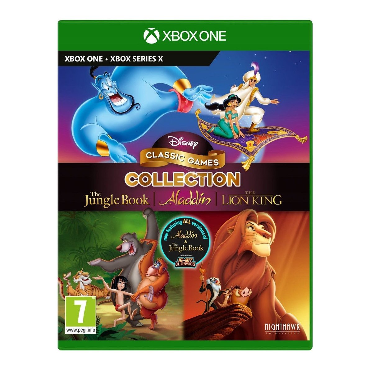 Disney Classic Games: The Jungle Book, Aladdin & The Lion King - Xbox One