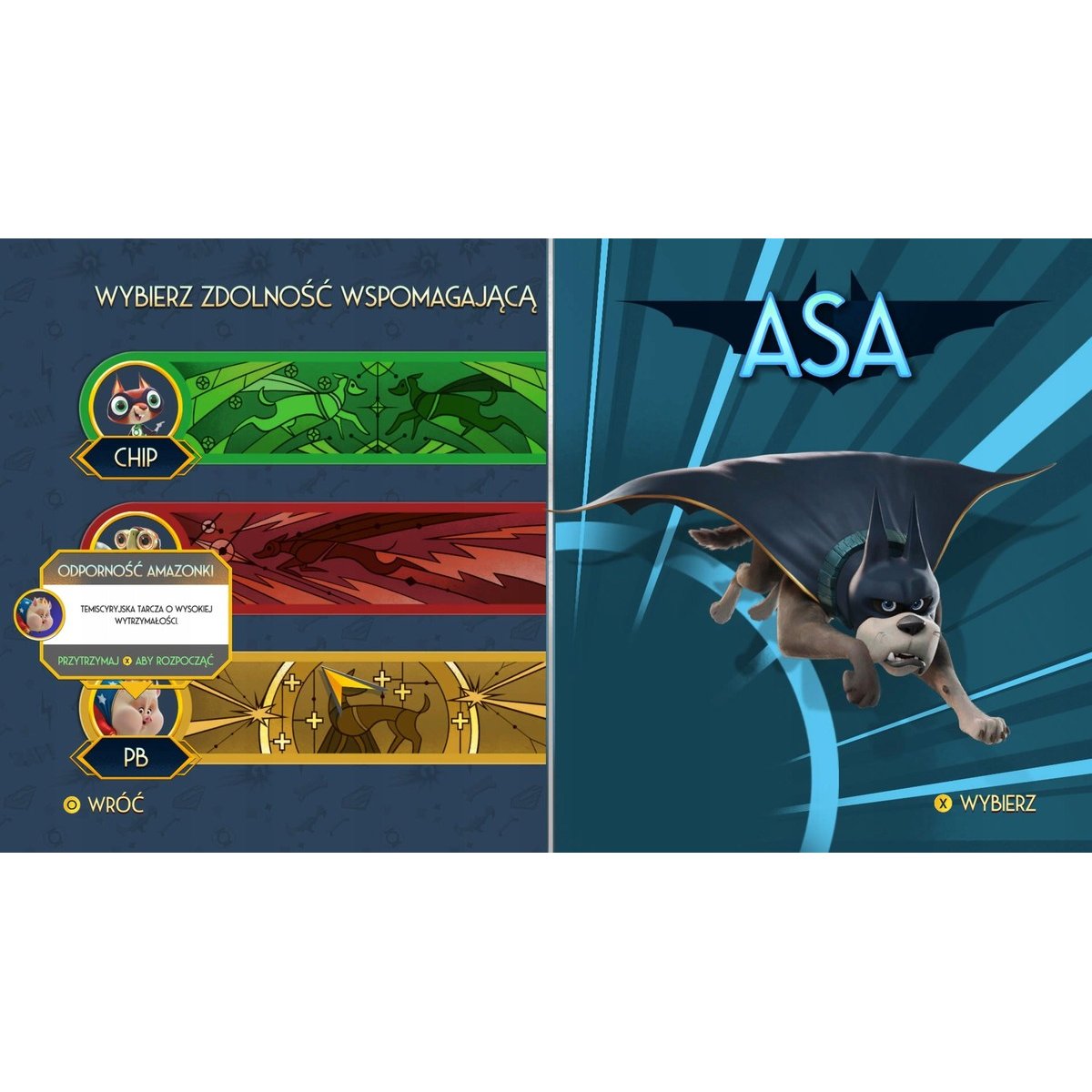 DC Liga Super-Pets: Przygody Krypto i Asa - PS4 - PL